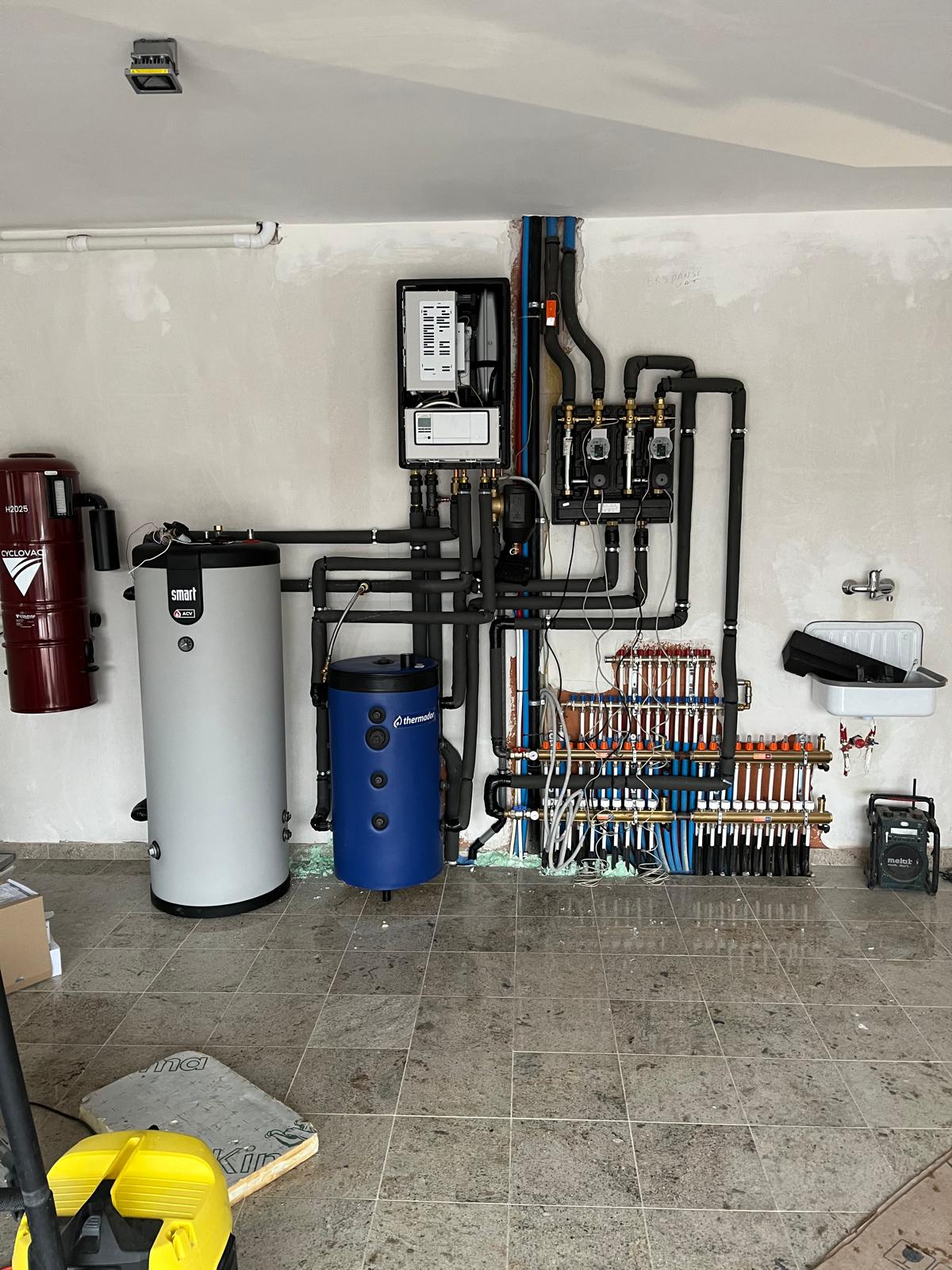 Vloerverwarming / ventilatie